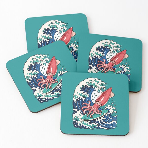 Item preview, Squid's Great Wave designed and sold by BrambleBox.