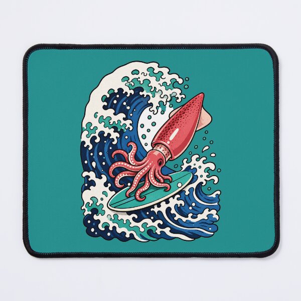 Item preview, Squid's Great Wave designed and sold by BrambleBox.