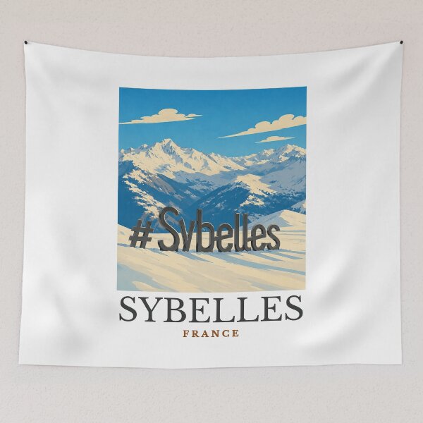 Item preview, Les Sybelles - France designed and sold by GoodOldVintage.
