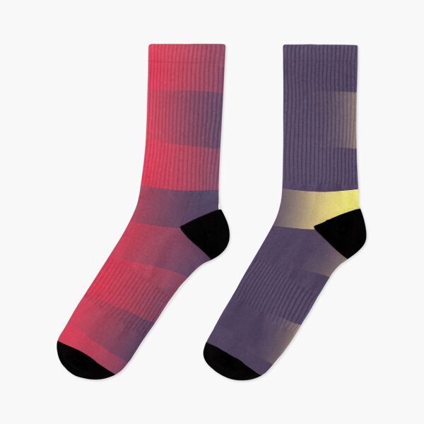 Item preview, Magenta Purple Gradient Stripes Abstract Modern Minimalist Poster designed and sold by ByJacobHam.