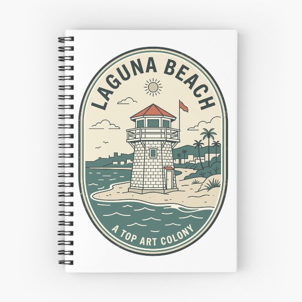 Item preview, Vintage Laguna Beach California Pirate Tower Coast designed and sold by k3rstman1.