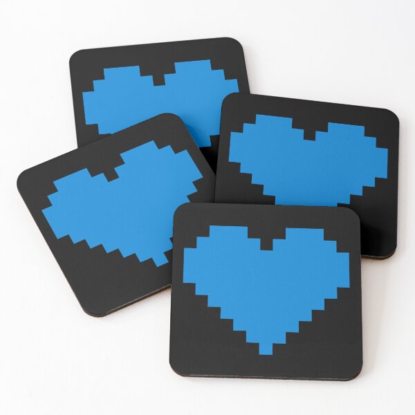 Item preview, Blue Pixel Heart designed and sold by 8BitBritt.