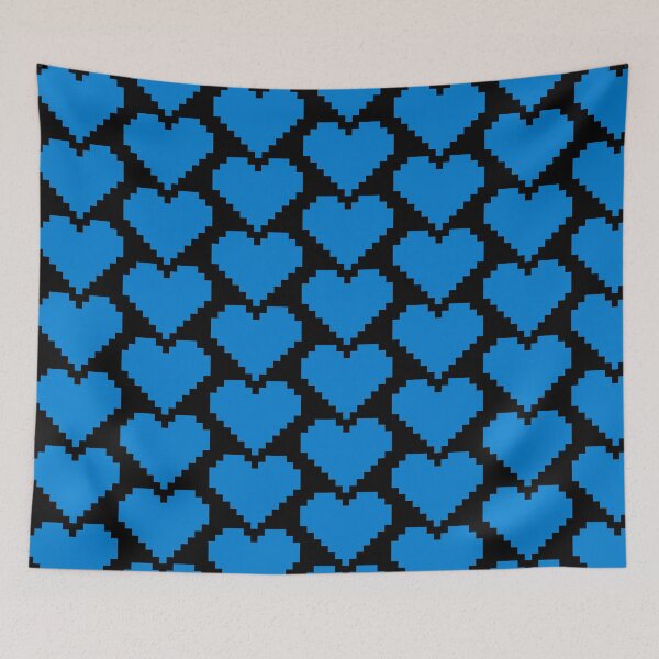 Item preview, Blue Pixel Heart designed and sold by 8BitBritt.