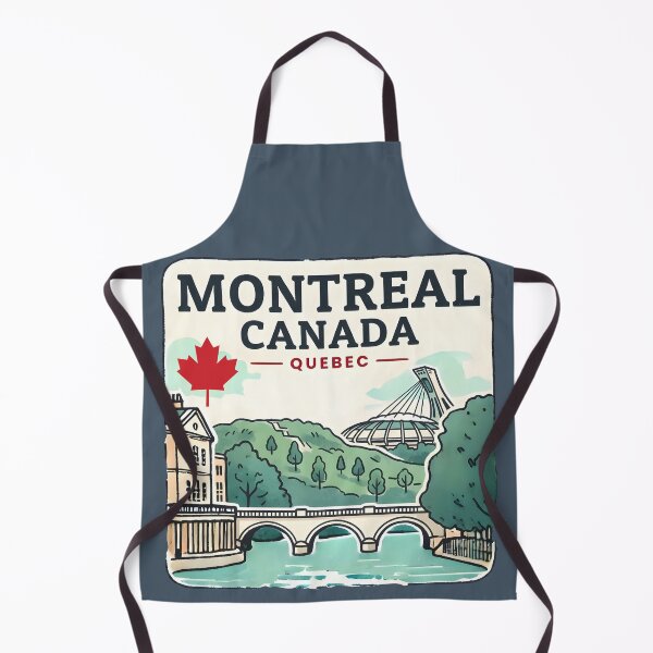Item preview, Montreal Quebec Canada Cute Simple Cityscape City Pride designed and sold by HowToCanadian.