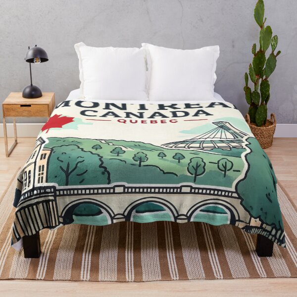 Item preview, Montreal Quebec Canada Cute Simple Cityscape City Pride designed and sold by HowToCanadian.