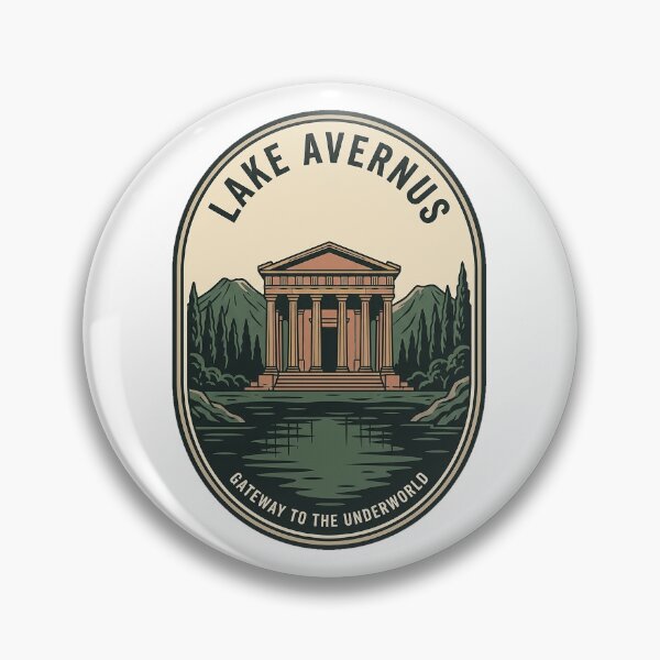 Item preview, Lake Avernus Gateway To The Underworld Vintage designed and sold by k3rstman1.