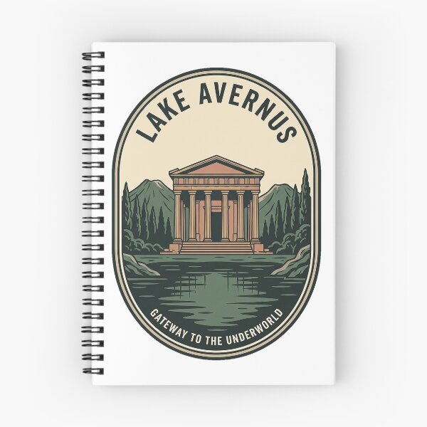 Item preview, Lake Avernus Gateway To The Underworld Vintage designed and sold by k3rstman1.