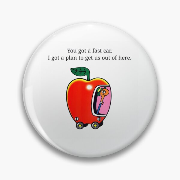 Item preview, Fast Car Apple Vehicle Worm Driver Lowly Worm Richard Scarry Art designed and sold by KrystinaGiGi.