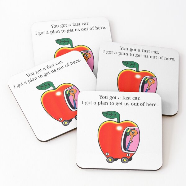 Item preview, Fast Car Apple Vehicle Worm Driver Lowly Worm Richard Scarry Art designed and sold by KrystinaGiGi.