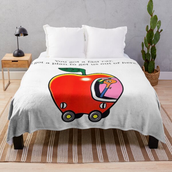 Item preview, Fast Car Apple Vehicle Worm Driver Lowly Worm Richard Scarry Art designed and sold by KrystinaGiGi.