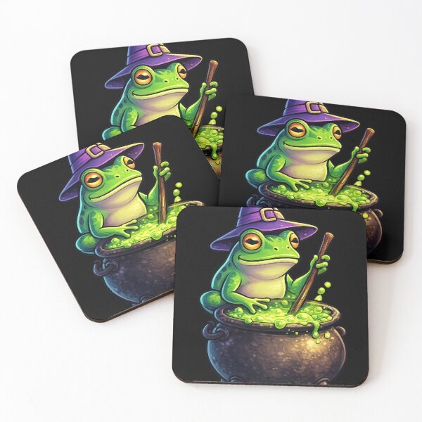 Item preview, Frog Wizard Brewing Potions T-Shirt designed and sold by redsharkuk.