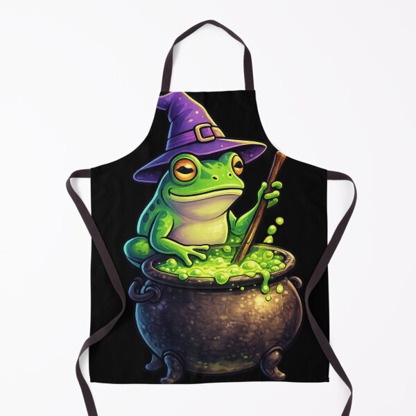 Item preview, Frog Wizard Brewing Potions T-Shirt designed and sold by redsharkuk.