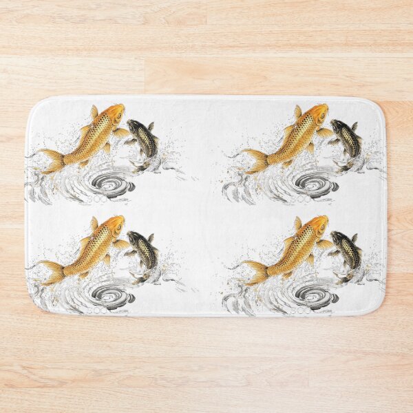 Item preview, Golden Koi Fish: Zen Flow of Fortune Art designed and sold by SOOstudio73.