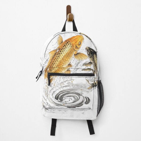 Item preview, Golden Koi Fish: Zen Flow of Fortune Art designed and sold by SOOstudio73.