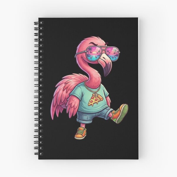 Item preview, Cool Flamingo With Sunglasses Retro Animal Graphic designed and sold by bilal sibgui.