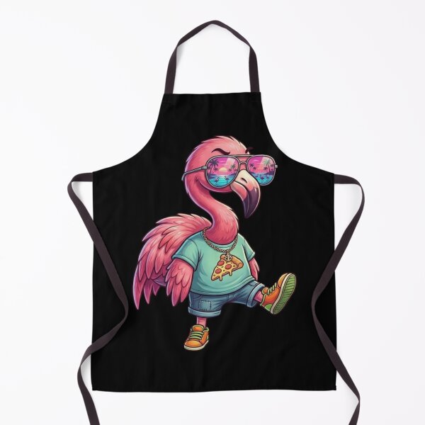 Item preview, Cool Flamingo With Sunglasses Retro Animal Graphic designed and sold by bilal sibgui.
