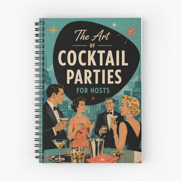 Item preview, The Art of Cocktail Parties - Vintage 1950s Cocktails & Entertaining designed and sold by GildedPagesCo.