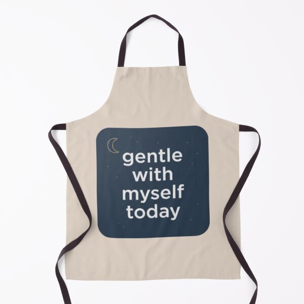 Item preview, Gentle With Myself Today – Calm Self Care Spiritual Typography Design designed and sold by CosmicQuietLab.