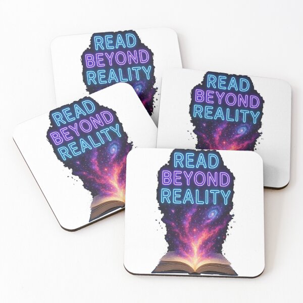 Item preview, Sci-fi fantasy reader aesthetic designed and sold by BookedAndDesign.