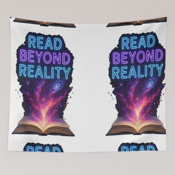 Item preview, Sci-fi fantasy reader aesthetic designed and sold by BookedAndDesign.