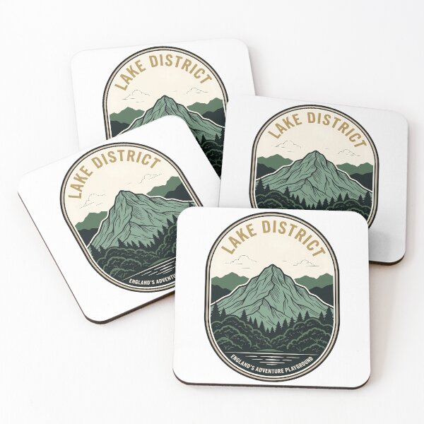 Item preview, Vintage Lake District England Mountain Adventure Badge designed and sold by k3rstman1.
