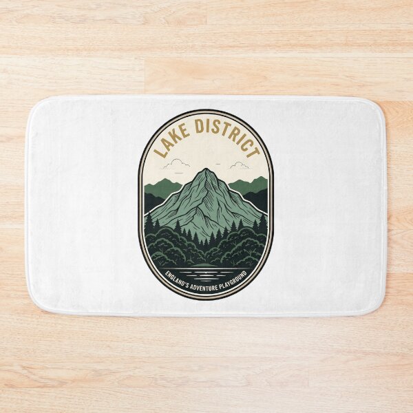 Item preview, Vintage Lake District England Mountain Adventure Badge designed and sold by k3rstman1.