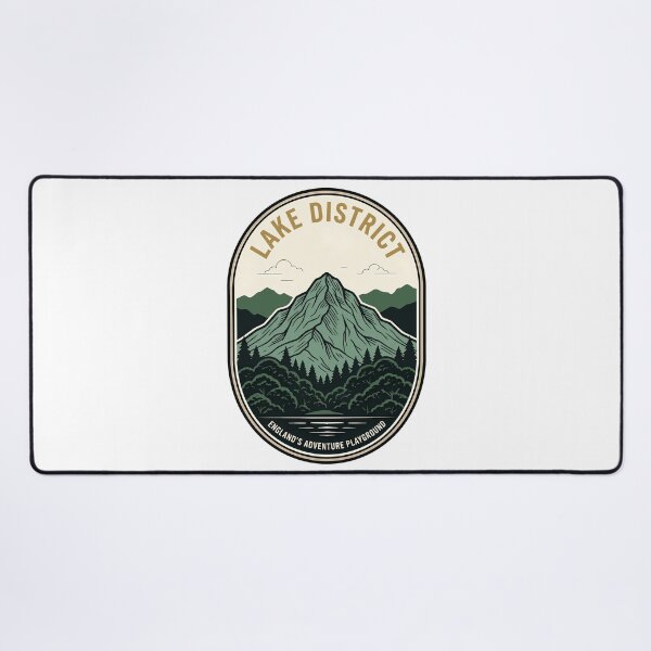 Item preview, Vintage Lake District England Mountain Adventure Badge designed and sold by k3rstman1.