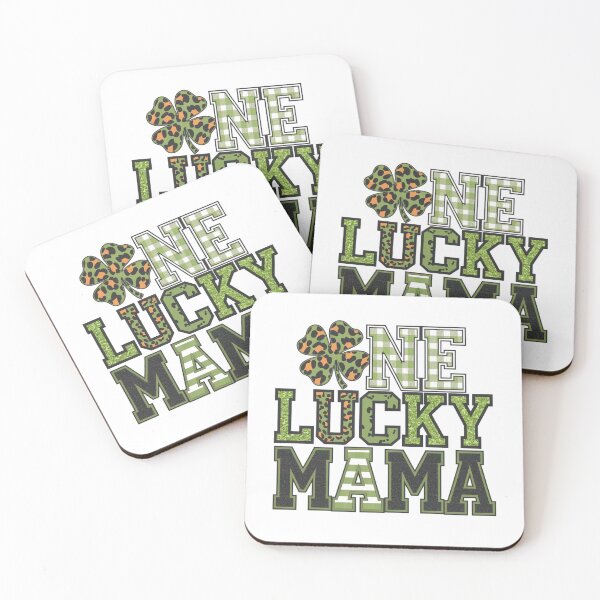 Item preview, One Lucky Mama Clover Leopard Print St Patrick's Day Mom Gift designed and sold by MJO80.