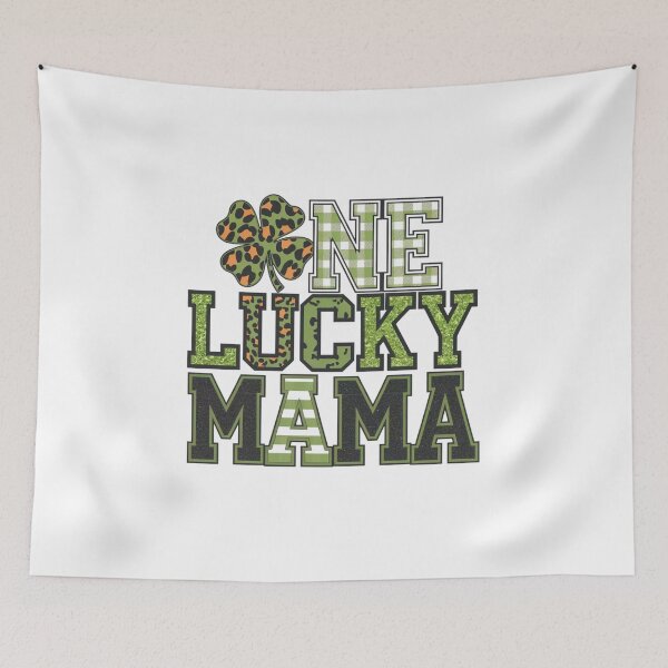 Item preview, One Lucky Mama Clover Leopard Print St Patrick's Day Mom Gift designed and sold by MJO80.