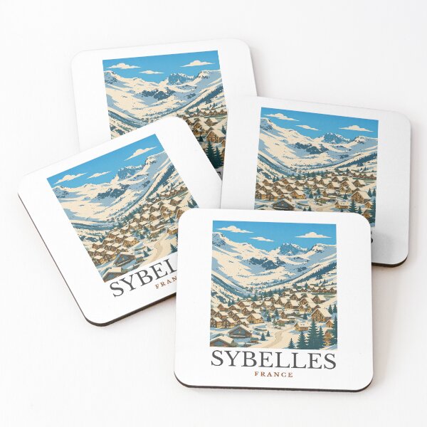 Item preview, Les Sybelles - France designed and sold by GoodOldVintage.