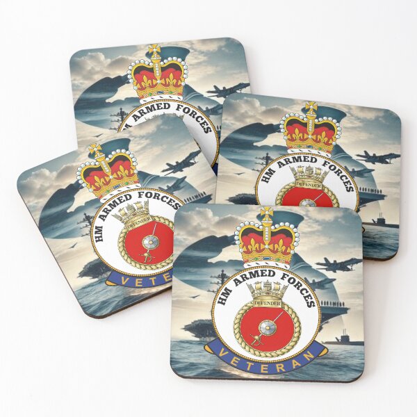 Item preview, HMS Defender Royal Navy HM Armed Forces Veteran designed and sold by Bootneckstore.