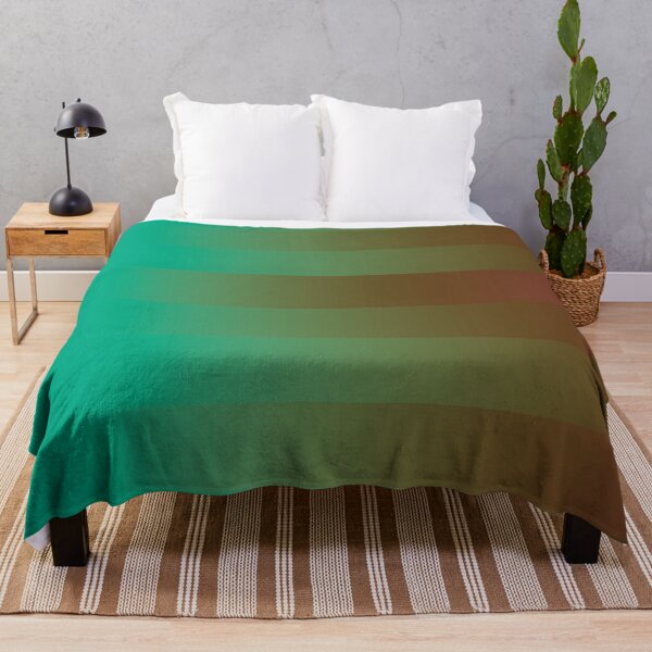 Item preview, Teal Earth Gradient Stripes Abstract Modern Minimalist Poster designed and sold by ByJacobHam.