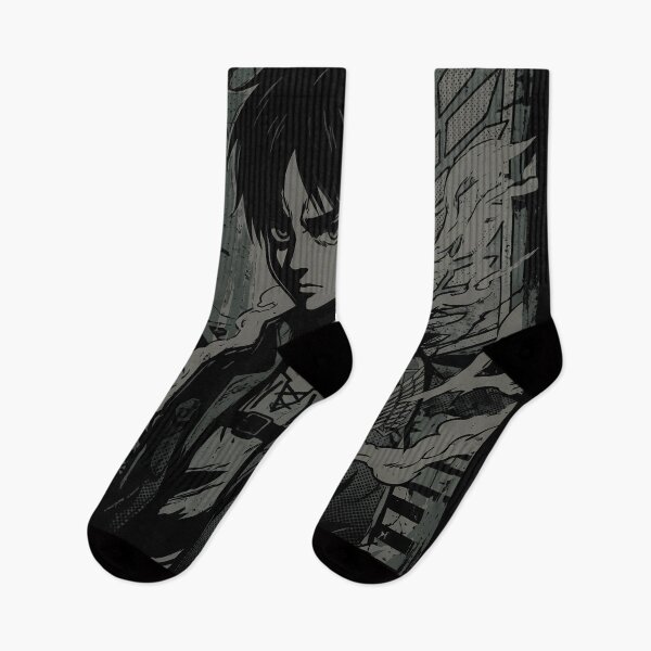 Item preview, Attack on Titan Eren Yeager Anime Manga Graphic Tee designed and sold by Senpaiwaves.