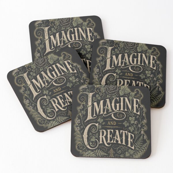 Item preview, Vintage Gothic Imagine and Create Dark Botanical Art designed and sold by  AureliusX.