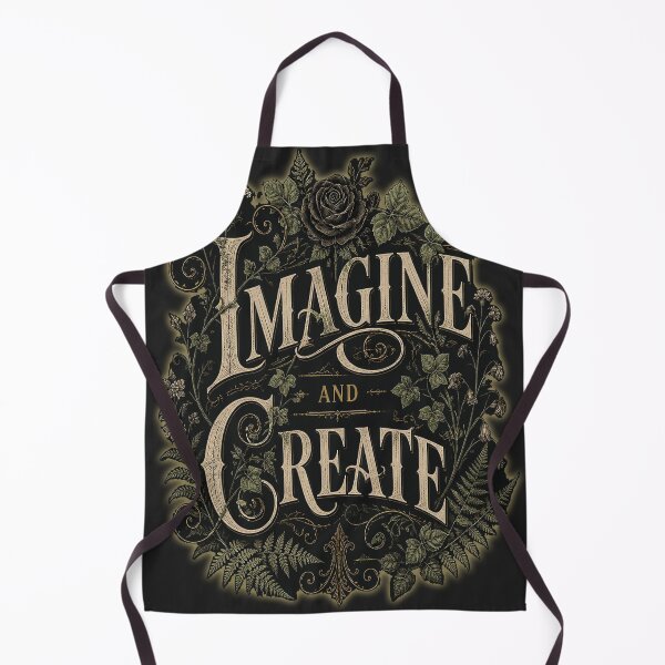 Item preview, Vintage Gothic Imagine and Create Dark Botanical Art designed and sold by AureliusX.