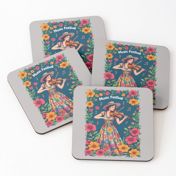 Item preview, Cottagecore Violinist Music Festival - Music Festival designed and sold by Art-Arcade6.