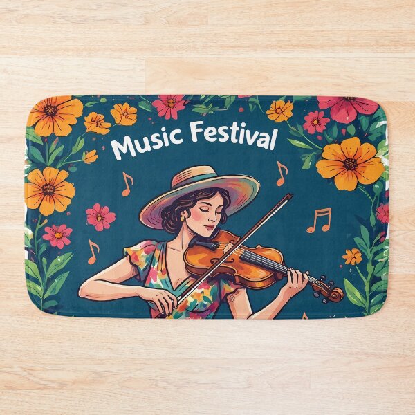 Item preview, Cottagecore Violinist Music Festival - Music Festival designed and sold by Art-Arcade6.