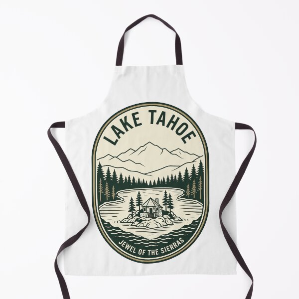 Item preview, Vintage Lake Tahoe Sierra Nevada Mountain Badge designed and sold by k3rstman1.
