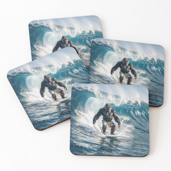 Item preview, Gorilla Surfing designed and sold by Kirrindy Designs.