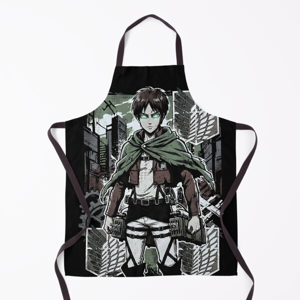Item preview, Attack on Titan Eren Yeager Anime Manga Graphic Tee designed and sold by Senpaiwaves.
