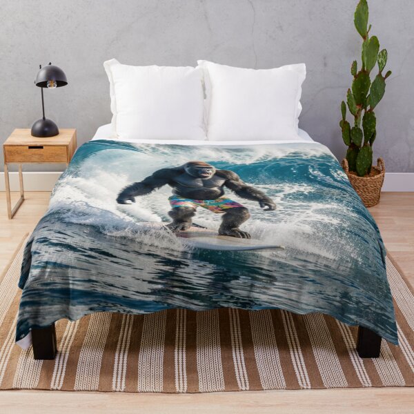 Item preview, Gorilla Surfing designed and sold by Kirrindy Designs.
