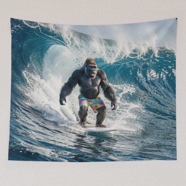 Item preview, Gorilla Surfing designed and sold by Kirrindy Designs.