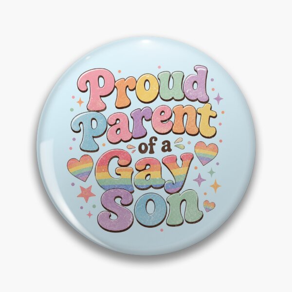 Item preview, Proud Parent of a Gay Son Groovy Pastel Pride designed and sold by SweetLilith.