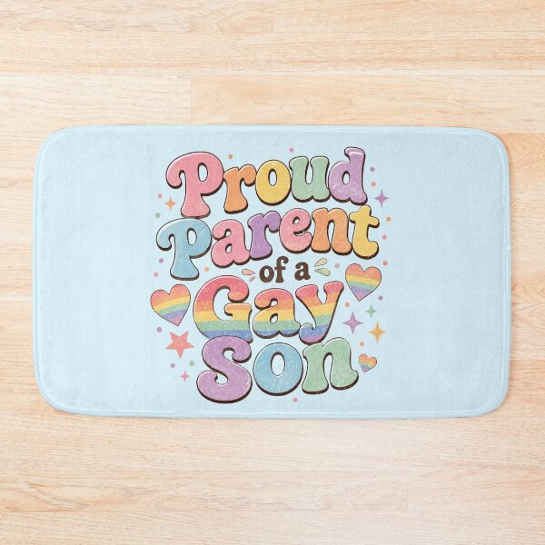 Item preview, Proud Parent of a Gay Son Groovy Pastel Pride designed and sold by SweetLilith.