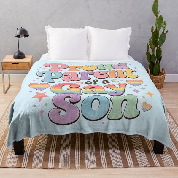Item preview, Proud Parent of a Gay Son Groovy Pastel Pride designed and sold by SweetLilith.