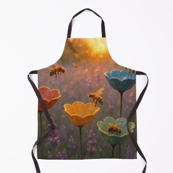 Item preview, Golden Hour Bees designed and sold by AI-Only Creations.