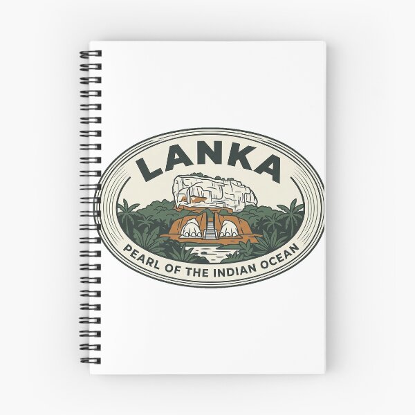 Item preview, Sri Lanka Sigiriya Lion Rock Vintage Travel Emblem designed and sold by k3rstman1.