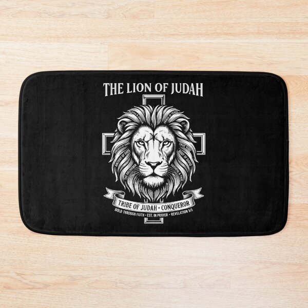 Item preview, The Lion of Judah Christian Cross Revelation 5:5 designed and sold by crouchingpixel.