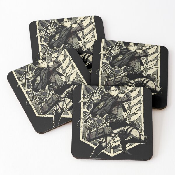 Item preview, Attack on Titan Levi Ackerman Anime Manga Graphic Tee designed and sold by Senpaiwaves.