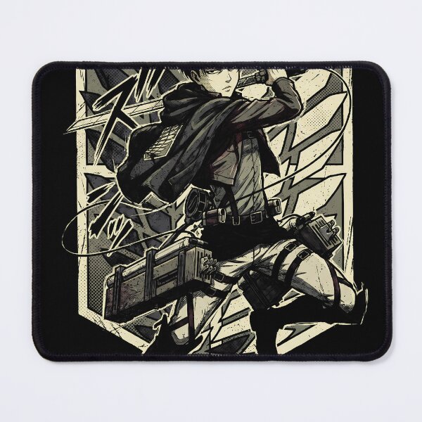Item preview, Attack on Titan Levi Ackerman Anime Manga Graphic Tee designed and sold by Senpaiwaves.
